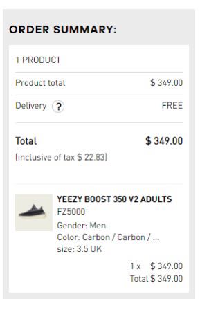 yeezy boost size 3