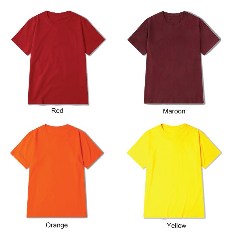 100% Cotton Basic Plain Tee (Category: Shirts) located in Johor Bahru. Submitted by alien_20 (Listing ID 1043305763, Image 3). Description: 100% New Basic Plain Tee Material : 100% Cotton Size : 2XS, XS, S, M, L, XL, 2XL, 3XL Weight : 160GSM Color Selection : Black/ White/ Ash Grey/ Navy/ Red/ Maroon/ Orange/ Yellow/ Lime Green/ Magenta/ Royal Blue/ Purple 1 pc = RM15 3 pcs = RM40 Suitable for: Teamwear , Sport , Work , Couple Wear , Family Wear 