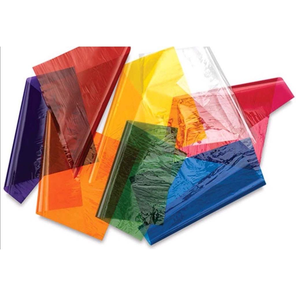 cellophane /colored / 10 pcs