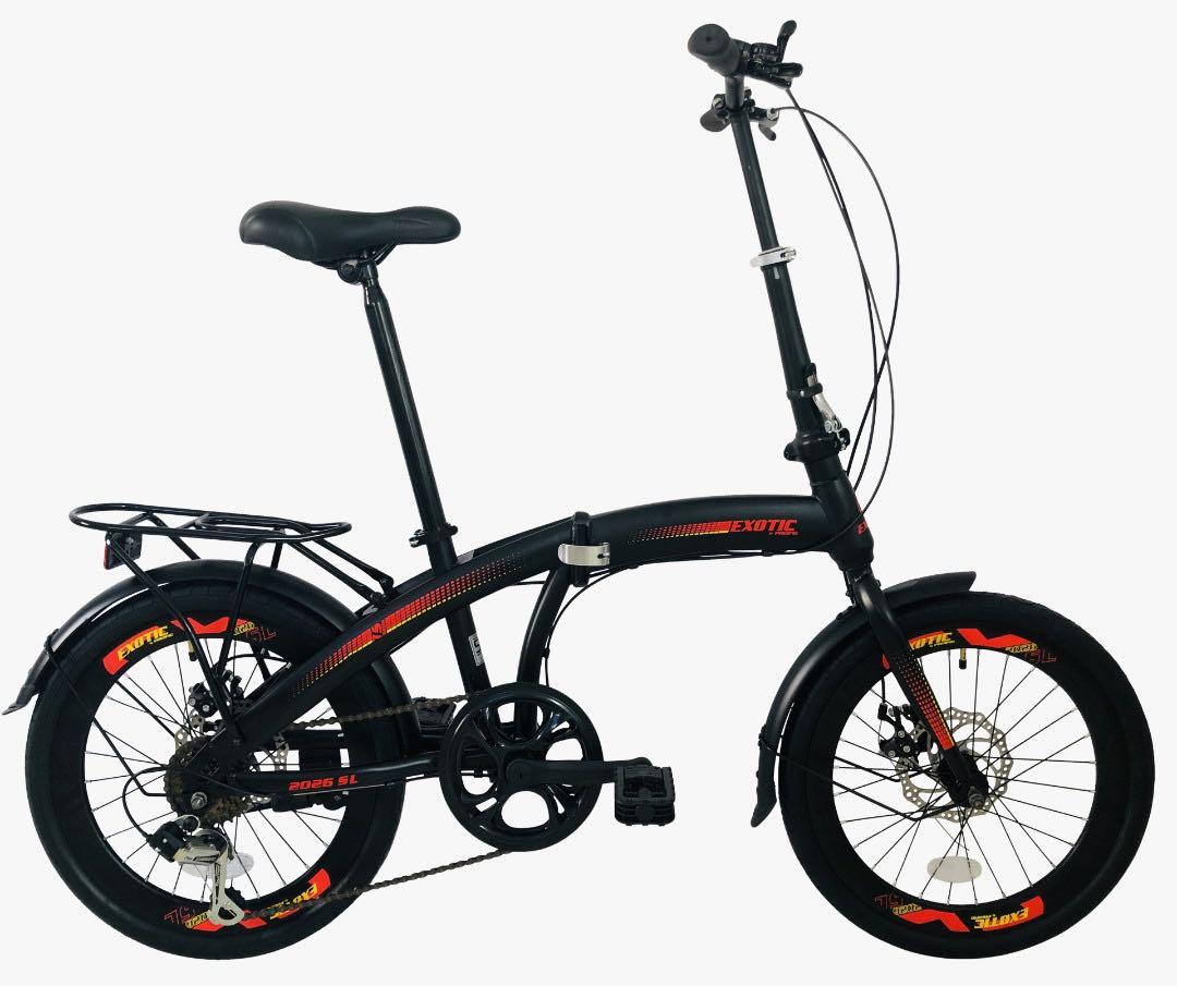 Exotic folding sales bike