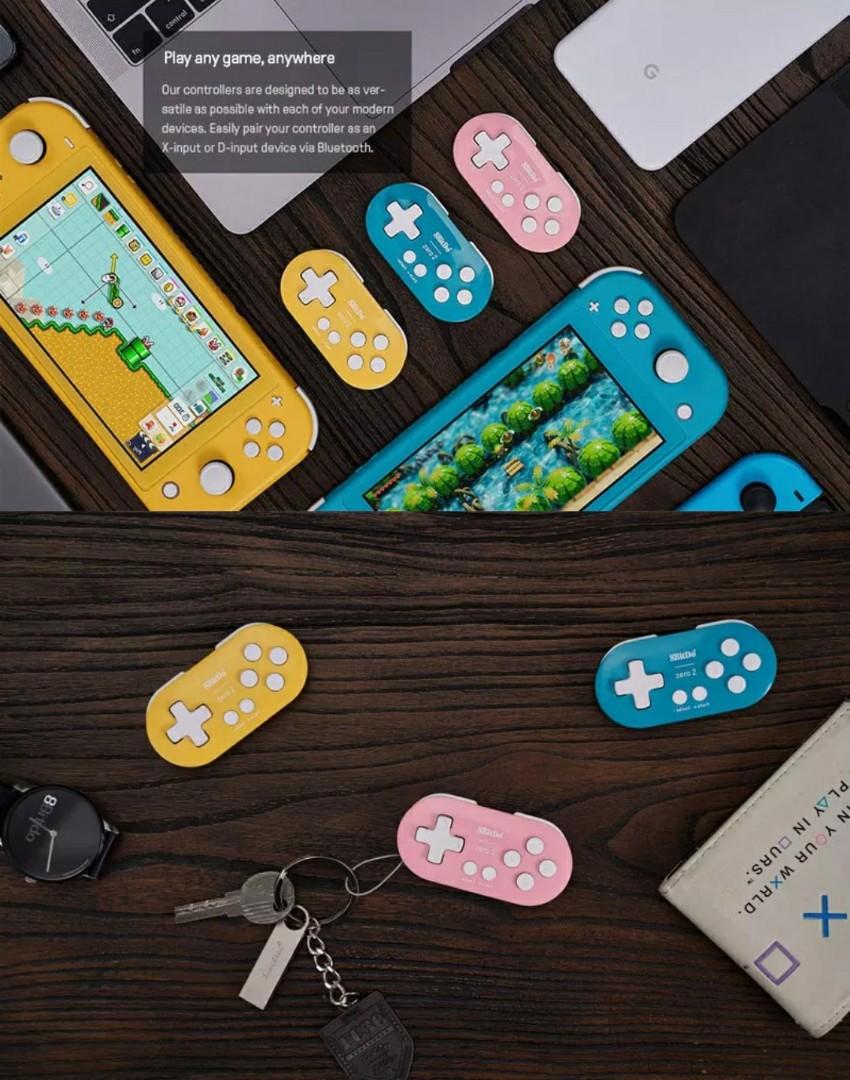 8bitdo Zero 2 Bluetooth Controller Nintendo Switch Ns Lite Video Gaming Video Game Consoles Nintendo On Carousell