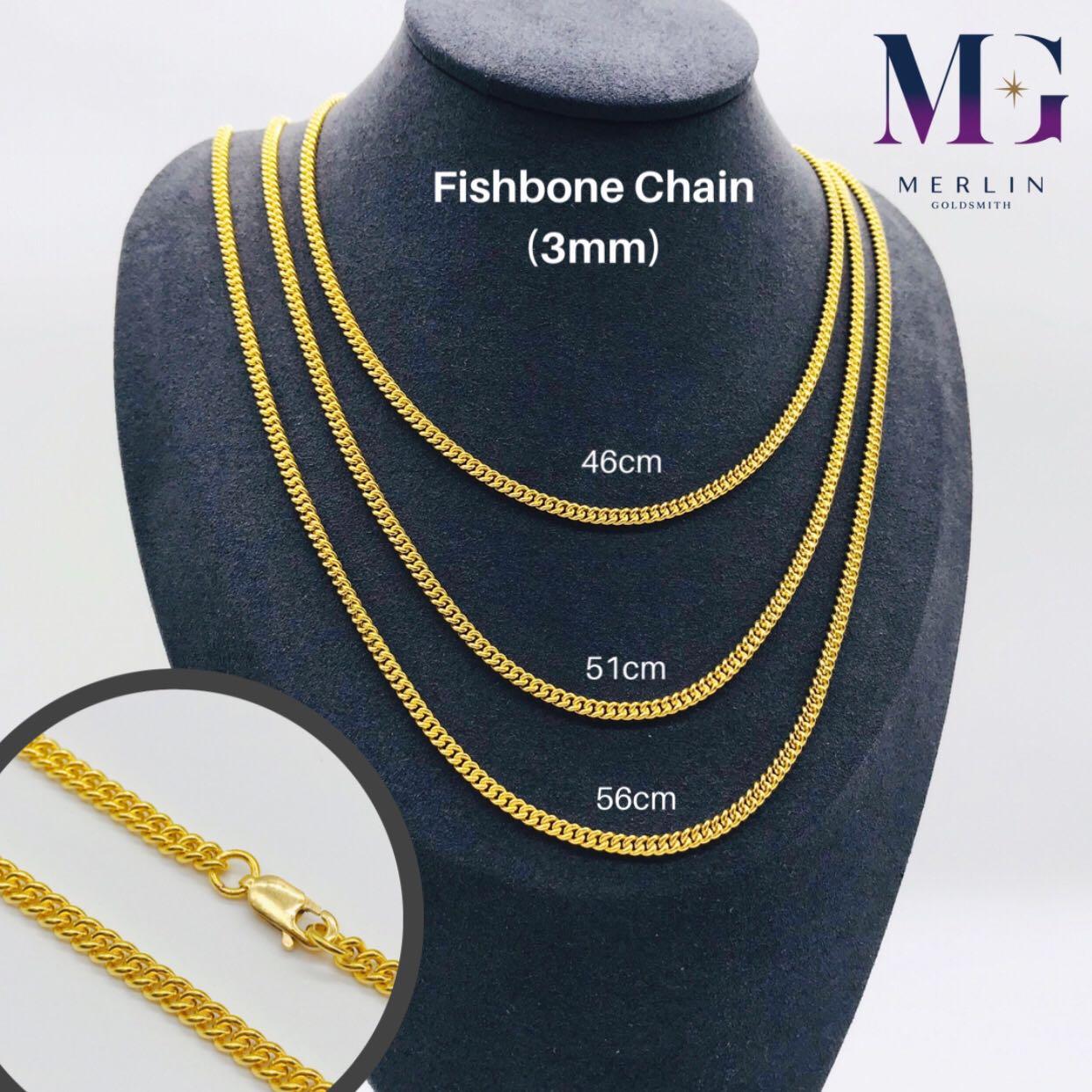 Gold new arrivals fishbone chain