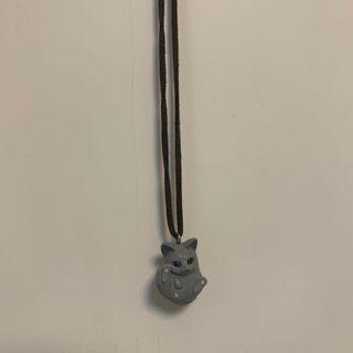 灰貓項鍊