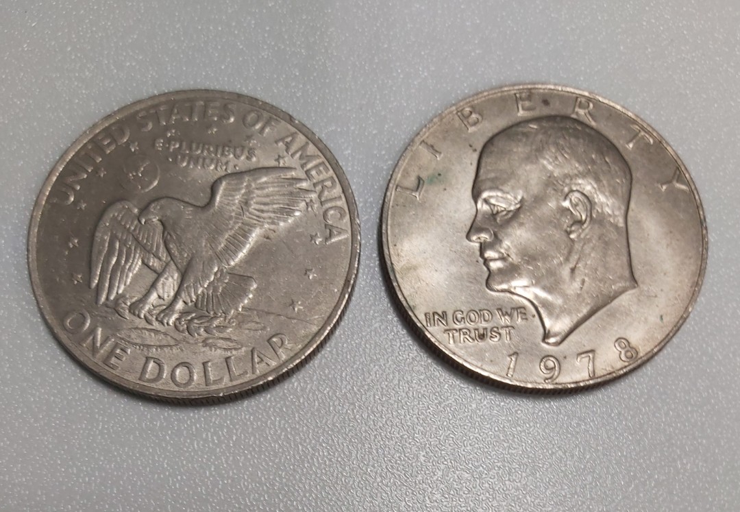 美國美金美元一元硬幣, 興趣及遊戲, 收藏品及紀念品, 錢幣- Carousell