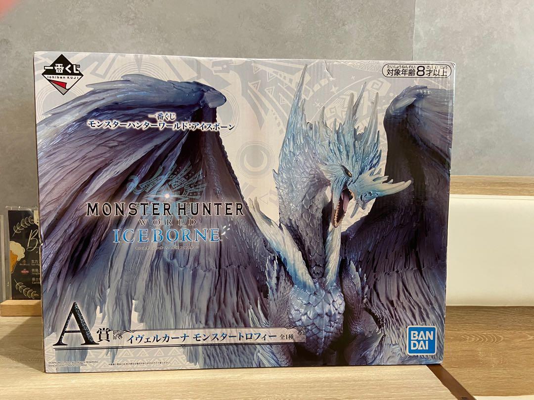 日版bandai 一番賞monster Hunter World Iceborne 魔物獵人歷戰王冰咒龍 玩具 遊戲類 玩具 Carousell