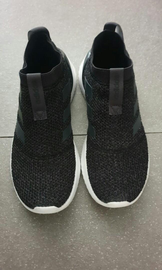 adidas black shoes cloudfoam