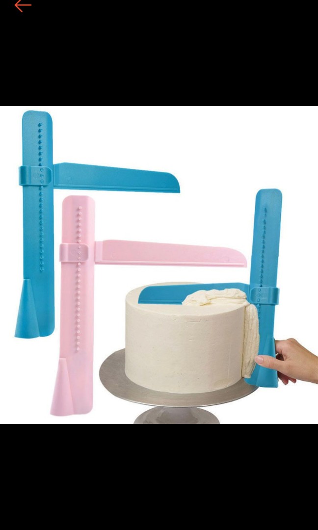 Adjustable buttercream smoother leveler flat top, TV & Home Appliances