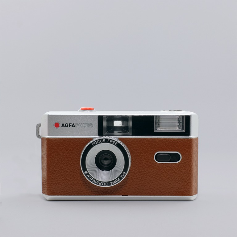 AgfaPhoto Analogue Camera (Brown), Photography, Cameras on Carousell