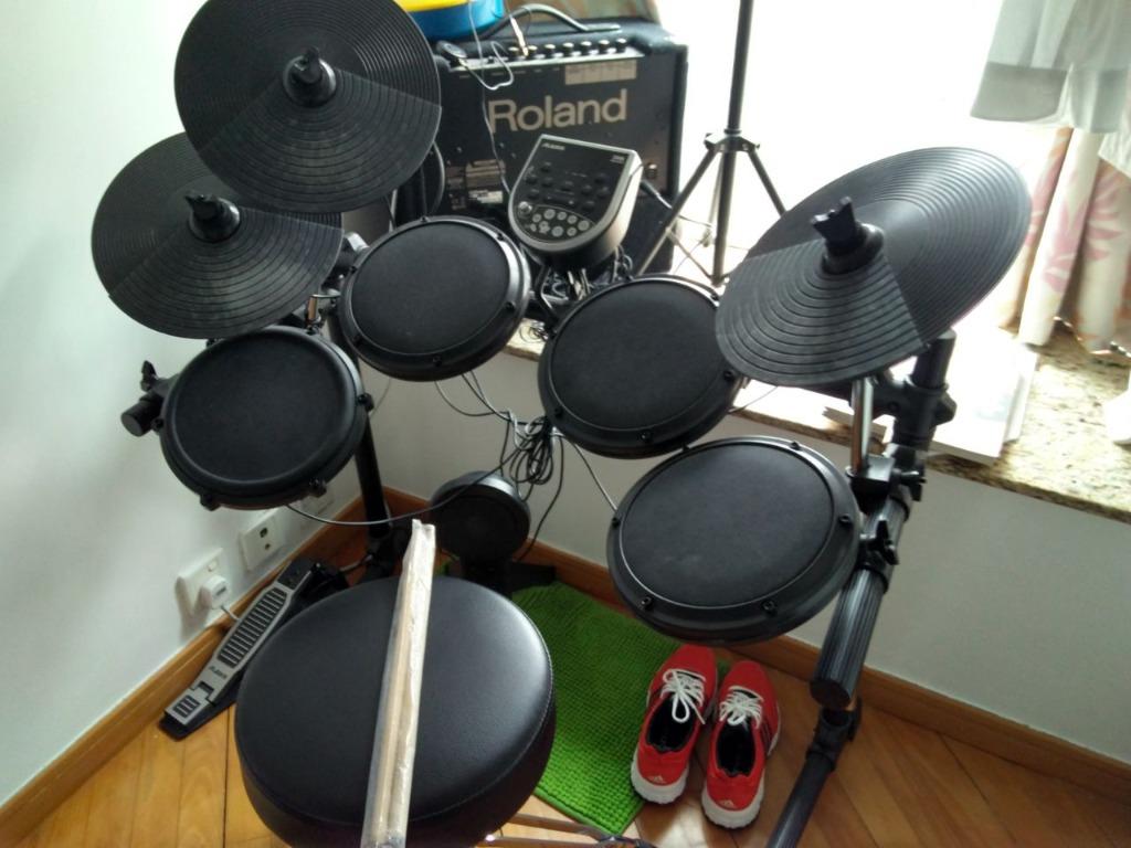 Alesis burst deals electronic drum kit