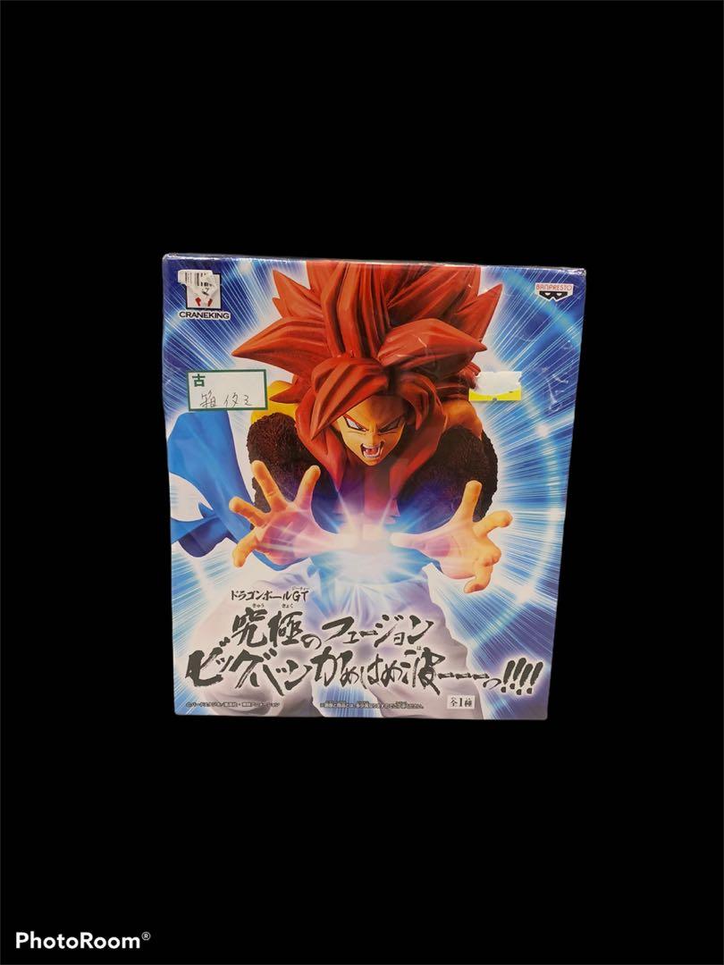 Banfresto Dragon Ball Gt Ultimate Fusion Big Bang Kamehameha Super Saiyan 4 Gogeta Figure Hobbies Toys Toys Games On Carousell