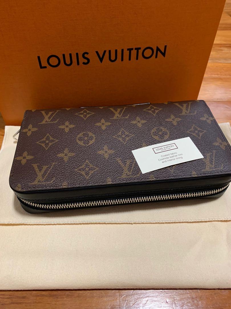 Louis Vuitton M61506 Zippy Long Wallet Monogram Macassar Organizer