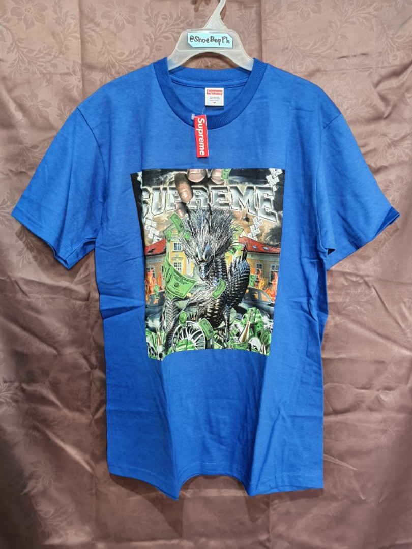 blue supreme shirt