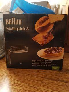 Braun Multiquick 3 toaster ht450 black