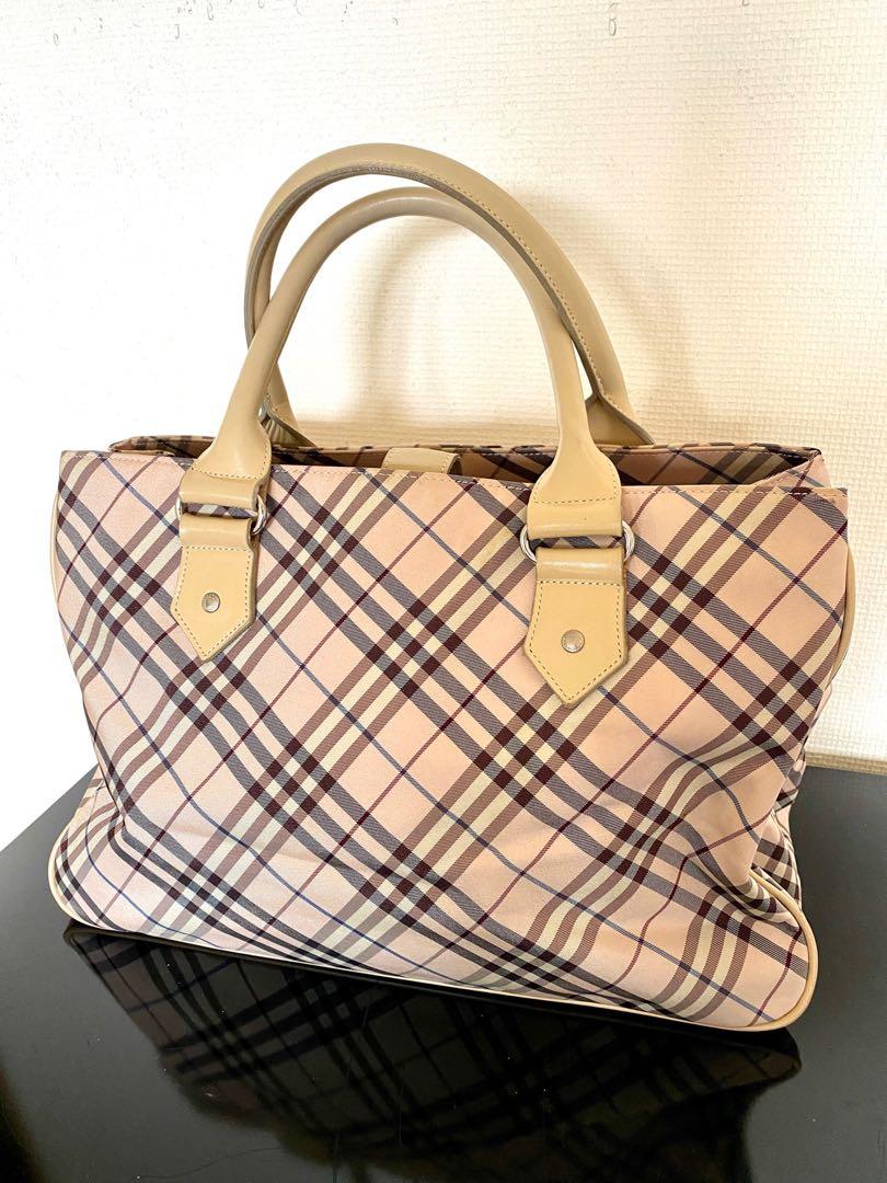 burberry blue label tote