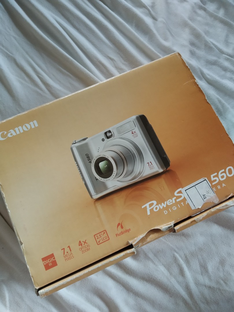 canon powershot a560 photography