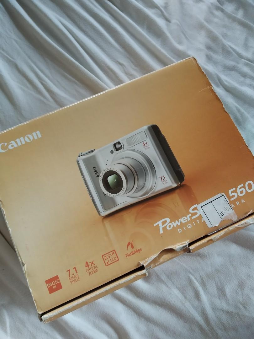 canon powershot a560 photography