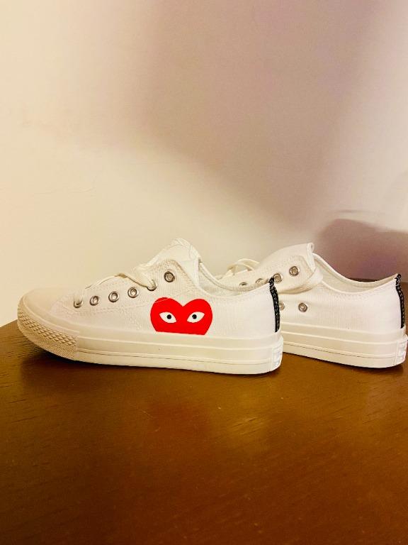 cdg x converse low