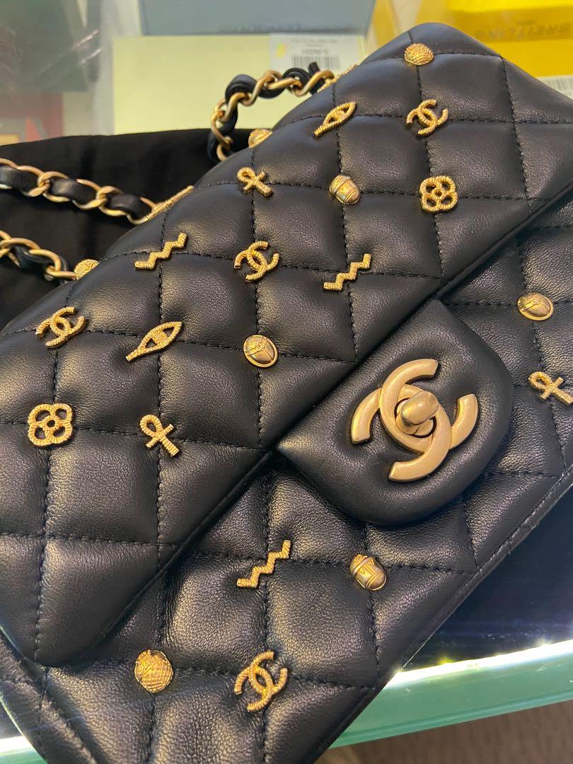 Chanel Pre Fall 2019 Collection Small Flap Bag with Egyptian Motifs,  Luxury, Bags & Wallets on Carousell