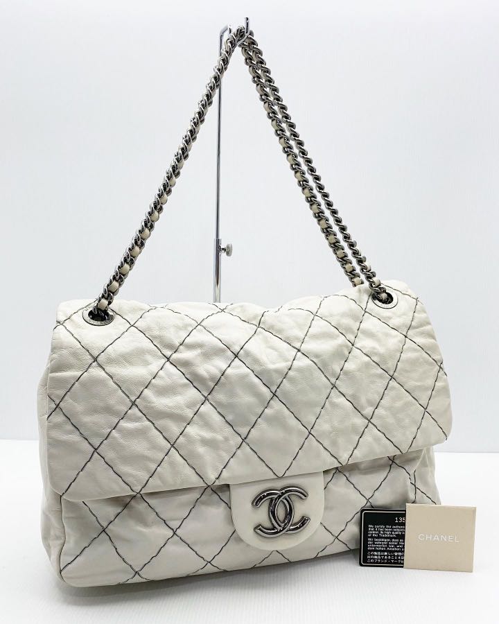 CHANEL Wild Stitch Chain Bag No13 / 207010511 •, Luxury, Bags & Wallets on  Carousell