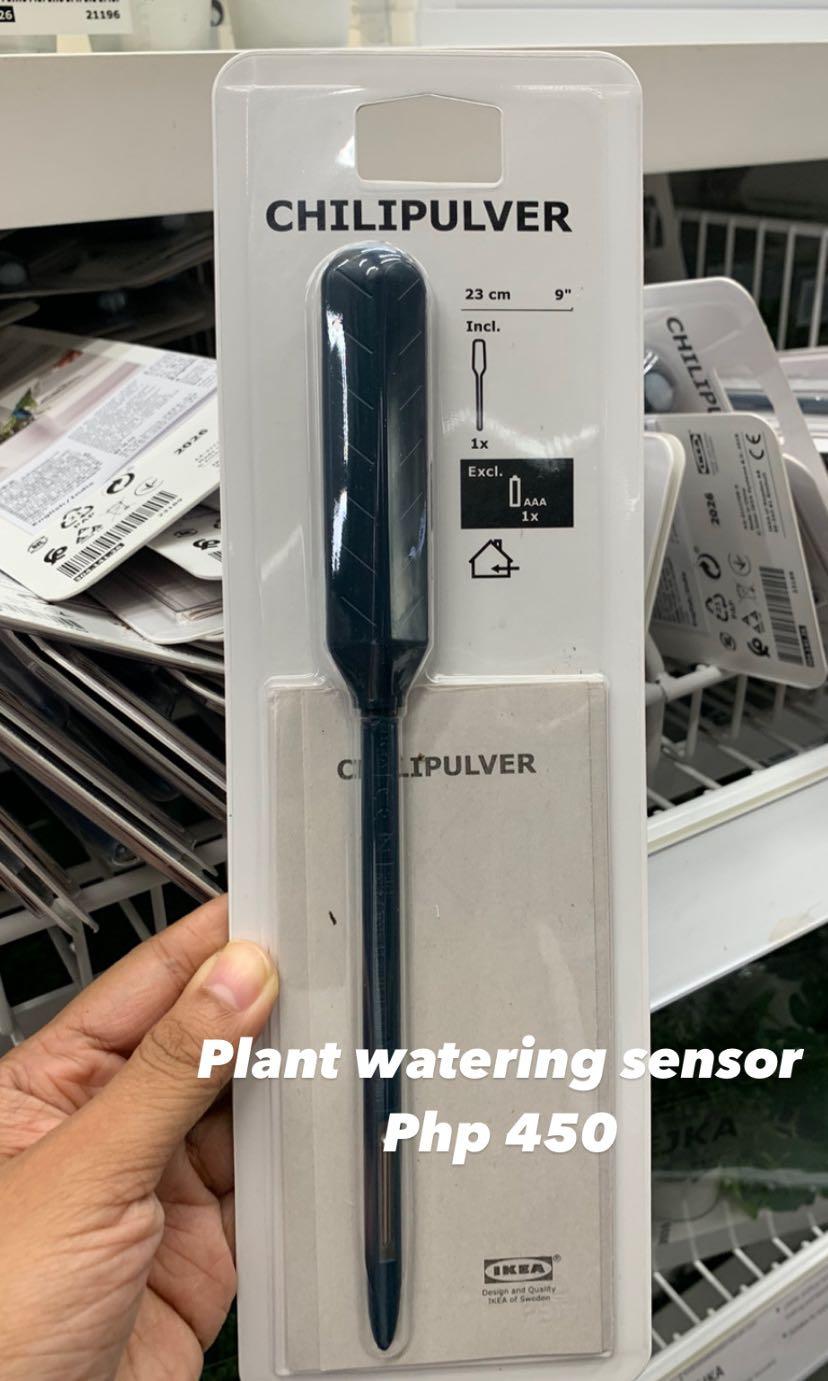 ikea chilipulver plant watering sensor furniture home living gardening gardening tools ornaments on carousell