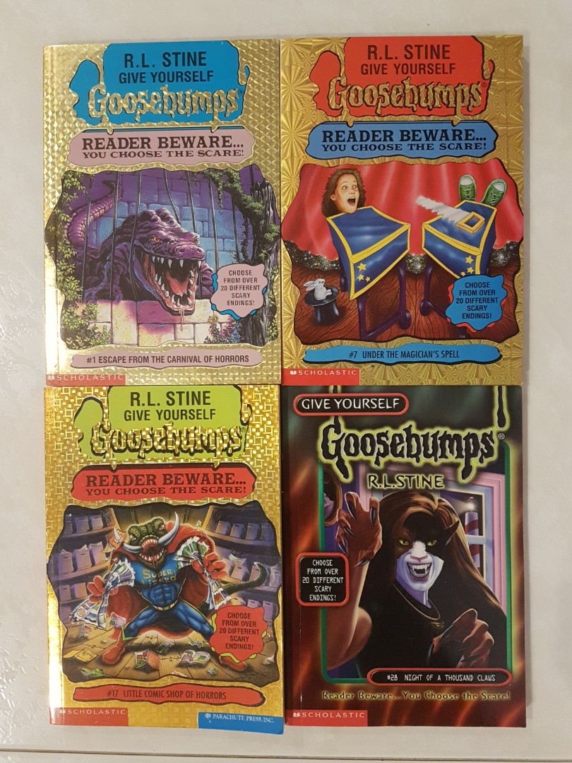 Choose Your Own Goosebumps / Give Yourself Goosebumps Series 1 to 42