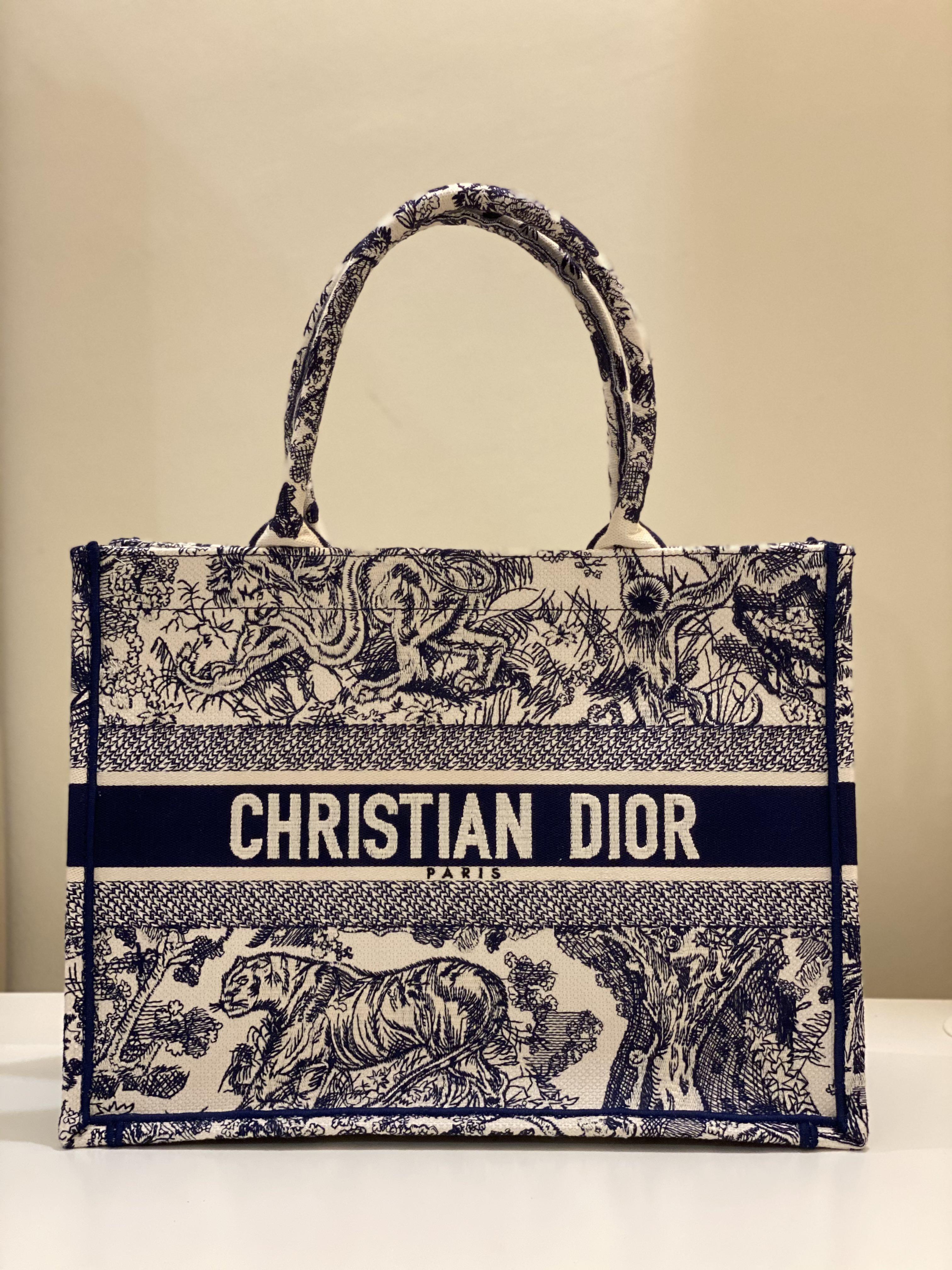 dior new tote bag small size, Luxury, Bags & Wallets on Carousell