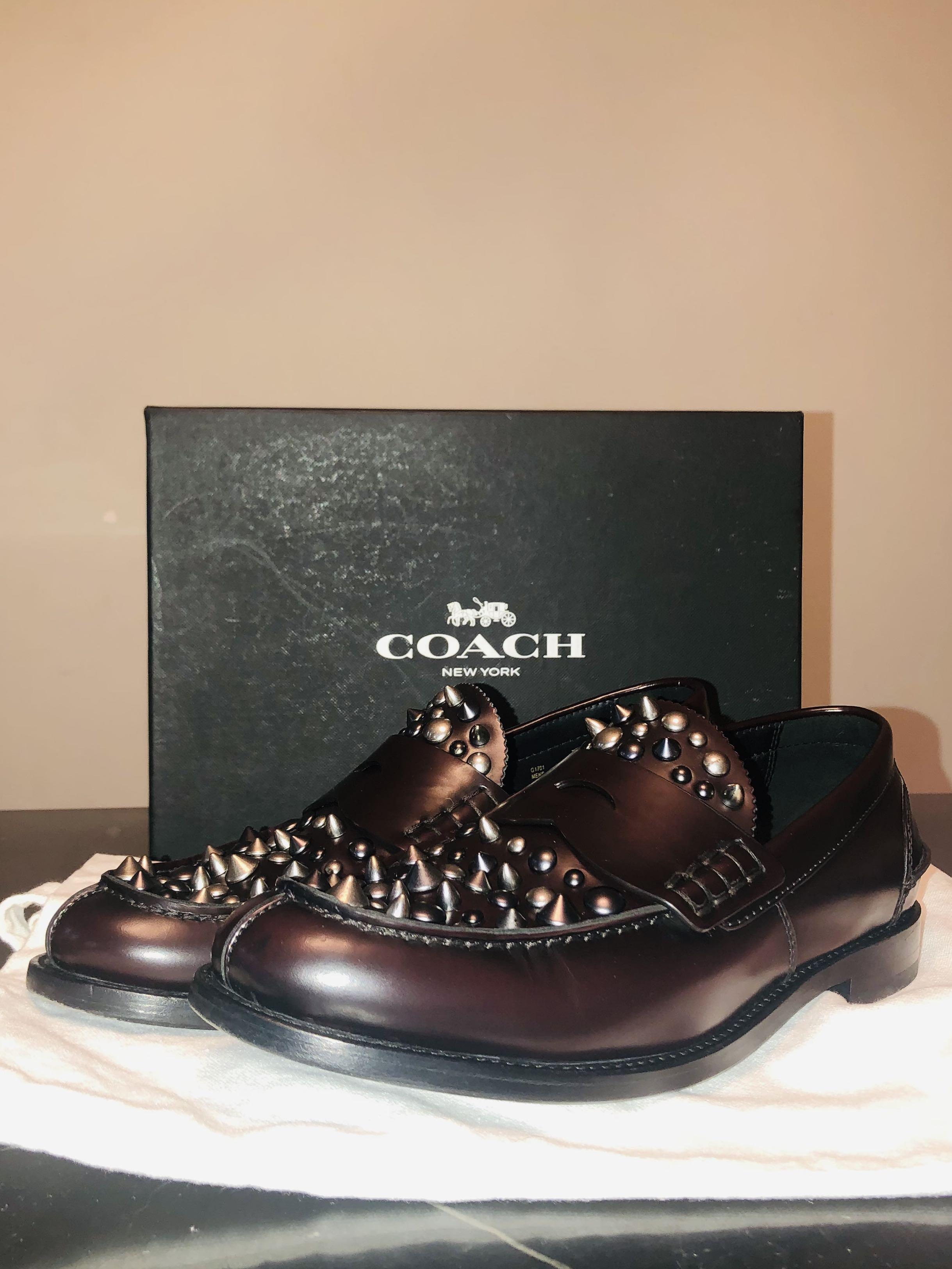 Coach studded shoes clearance