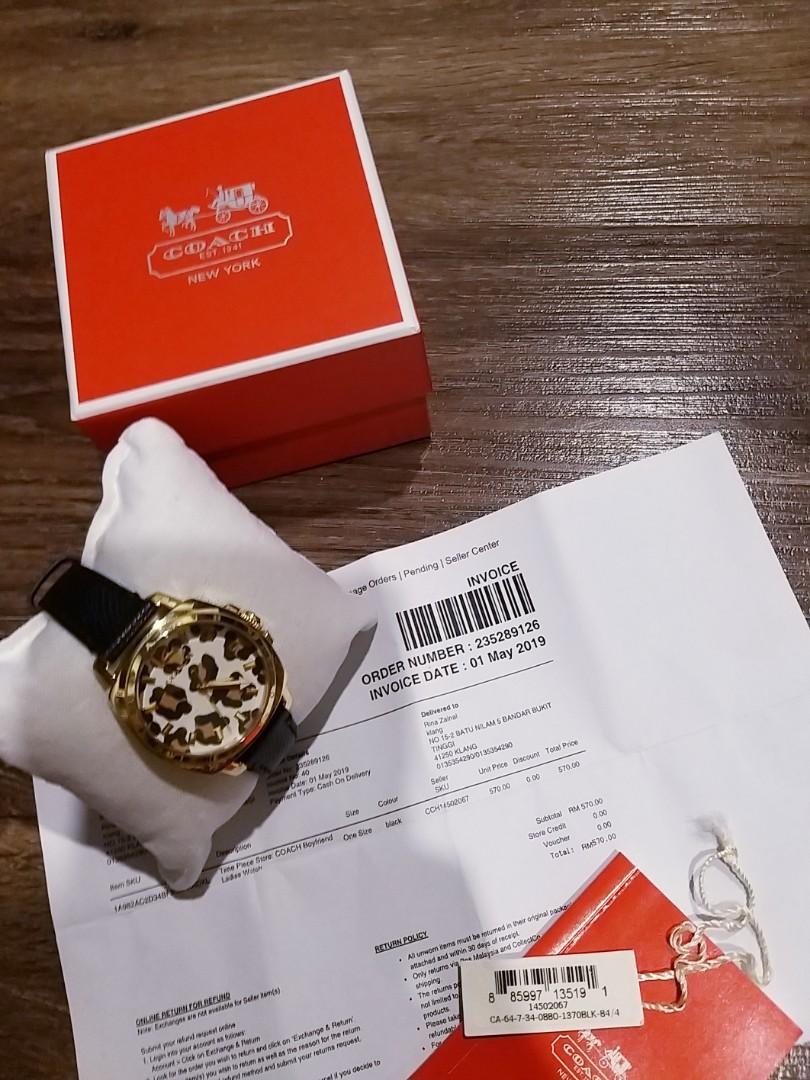 Coach Watch women original Women s Fashion Watches Accessories