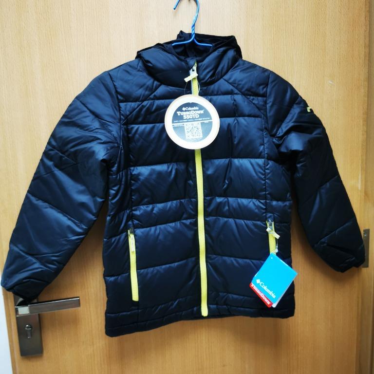 Columbia turbodown 550TD hooded down jacket youth Size S