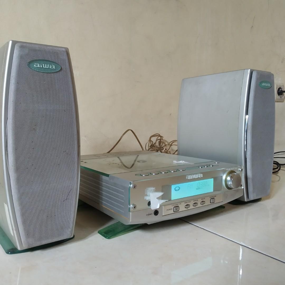 Compact Disk Stereo System Aiwa Audio Digital XRX7., Elektronik, Audio