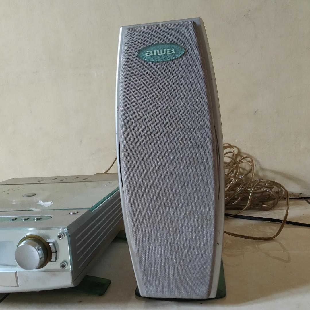 Compact Disk Stereo System Aiwa Audio Digital XRX7., Elektronik, Audio di Carousell