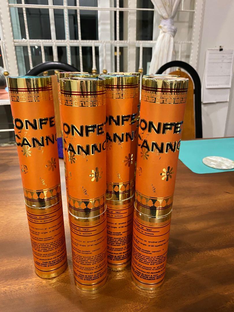 Confetti Cannon, Hobbies & Toys, Stationery & Craft, Occasions & Party