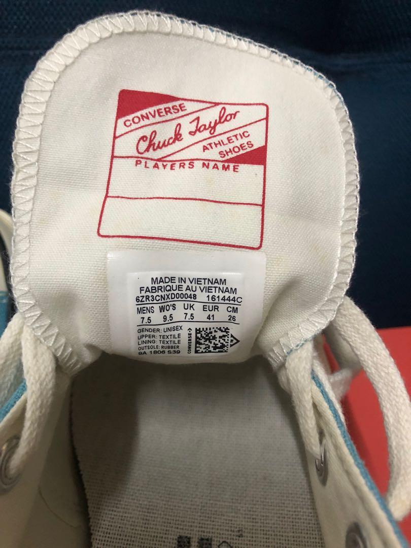 Converse Chuck 70 OX Blue Men s Fashion Footwear Sneakers on