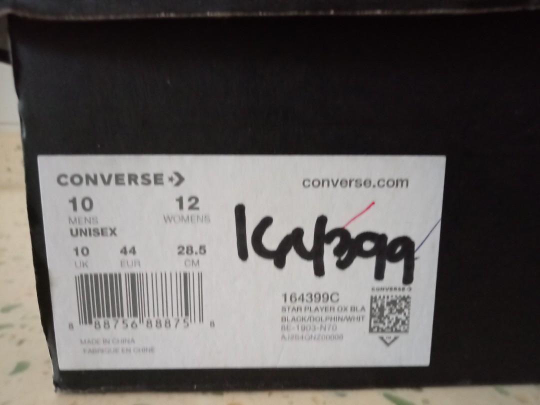 Mens converse new arrivals star player ox
