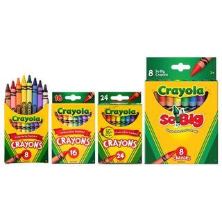 Crayola Crayons 8s 16s 24s So Big