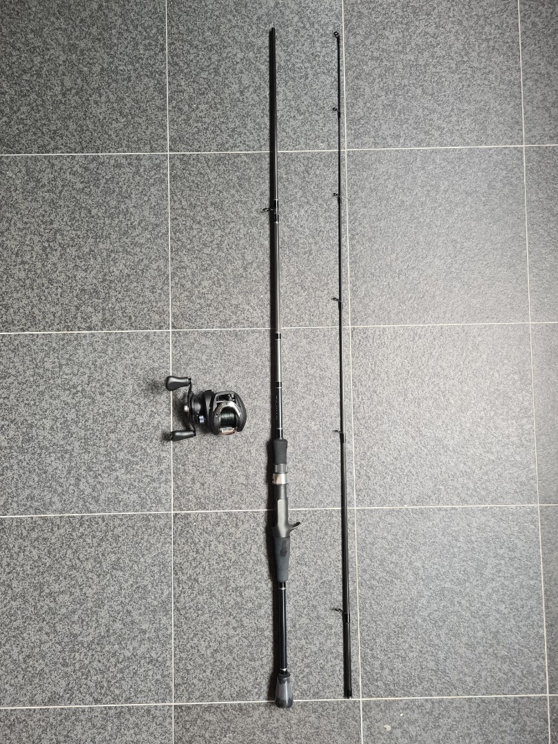 Daiwa fishing rod & reel, Sports Equipment, Fishing on Carousell