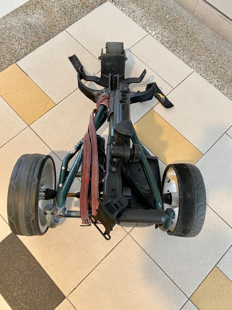 Electric golf trolley sale Clearance