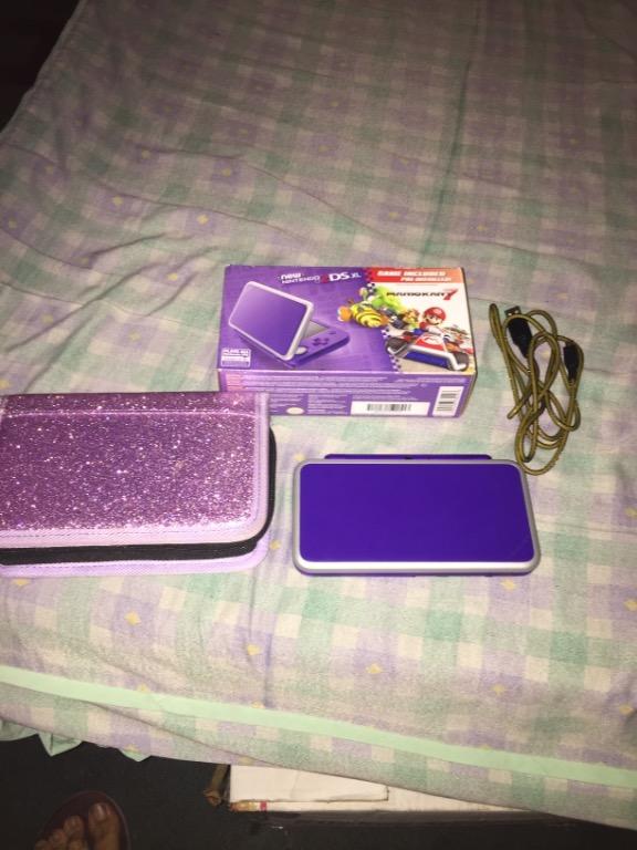 Mint Condition New Nintendo 2dsxl Purple Mario Kart 7 Not Ds Nds Wii Wii U Psp Ps Vita Nintendo Switch Pc Xbox Ps1 Ps2 Ps3 Ps4 3ds Video Gaming Video Game Consoles