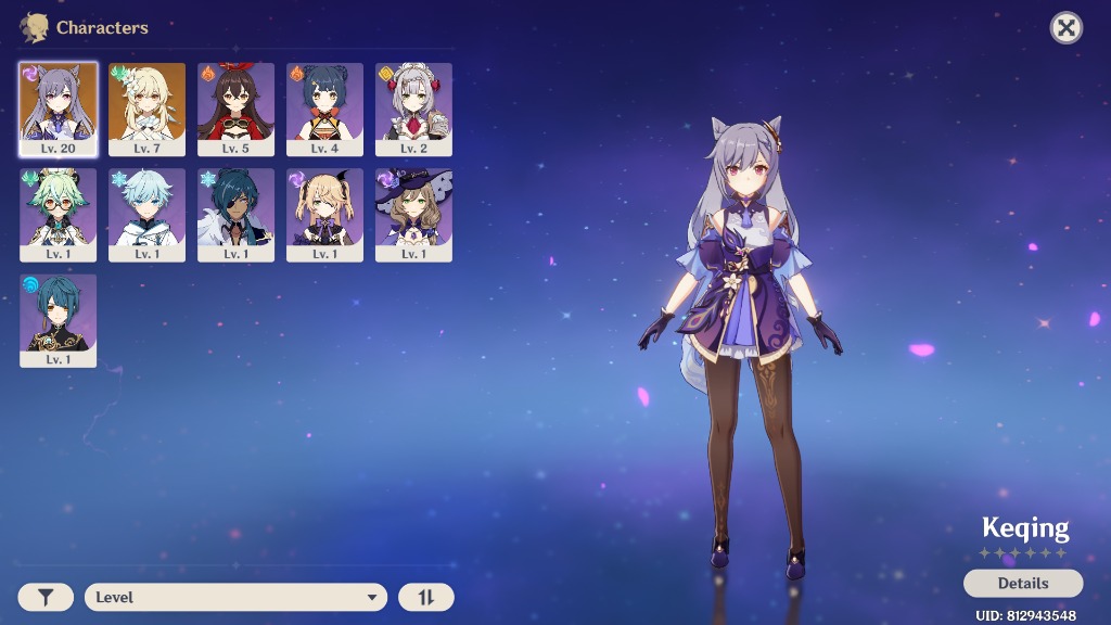 Genshin Impact Ar10 Keqinggg Video Gaming Video Games On Carousell