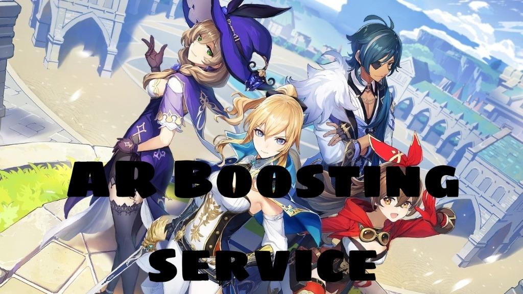 Genshin Impact Ar Boosting Service Video Gaming Video Games On Carousell