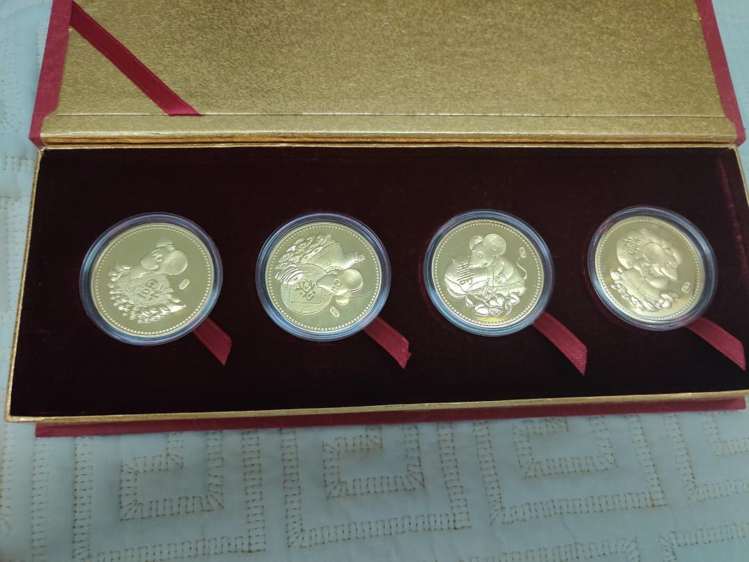 Gold coins from Singapore mint, Hobbies & Toys, Memorabilia & Collectibles,  Currency on Carousell