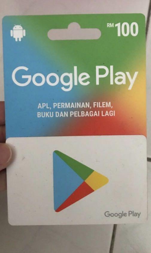 RM100 GOOGLE PLAY STORE Gift card, Mobile Phones & Gadgets ...
