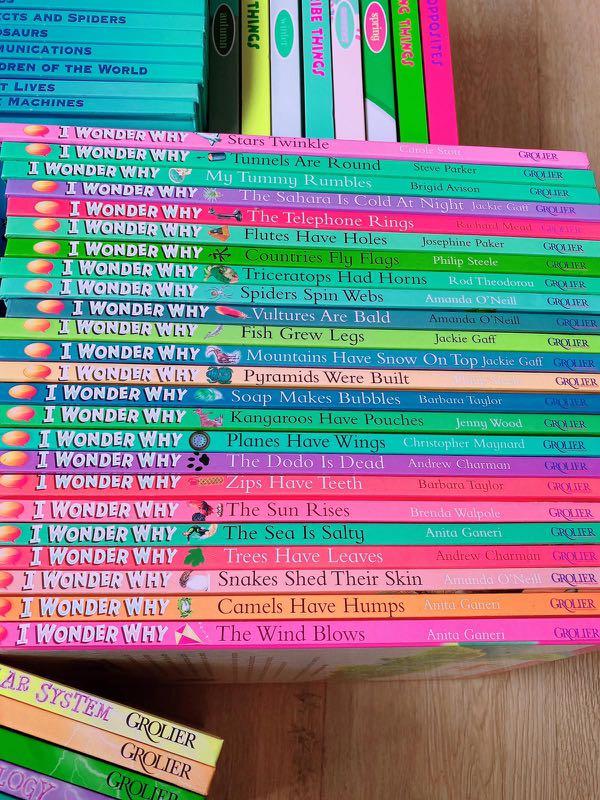 GROLIER books, Books & Stationery, Children's Books on Carousell