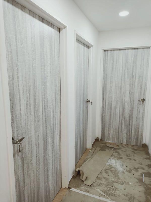 HDB full solid HPL laminate bedroom door628630753973771116