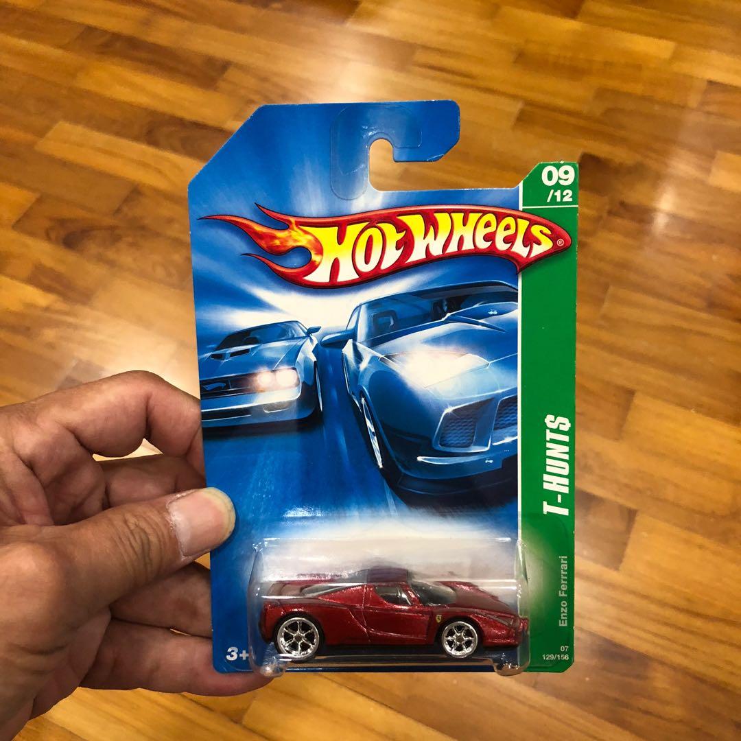 hot wheels enzo ferrari super treasure hunt