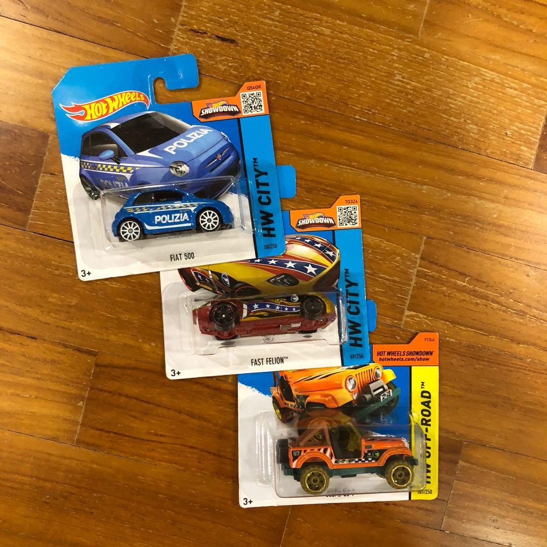Hot Wheels Treasure Hunt Short Card Selection, Hobbies &amp; Toys, Toys ...
