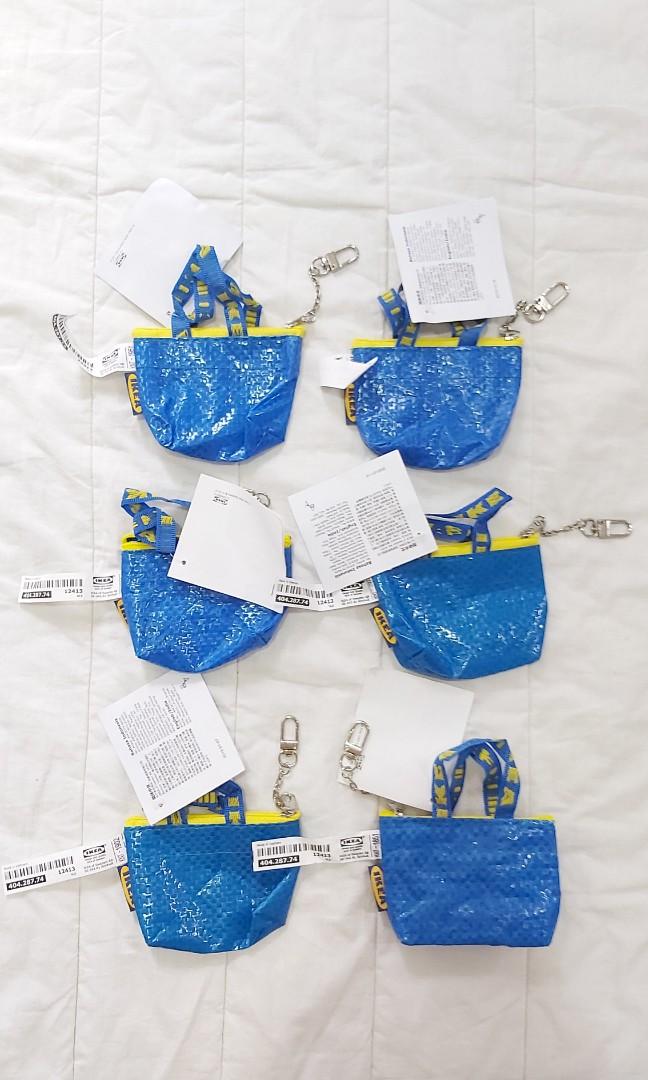 Ikea Coin Purse with Keychain and Zipper Knolig, Women's Fashion