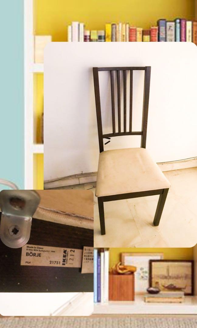 Ikea Dining Chair Home Furniture Furniture On Carousell