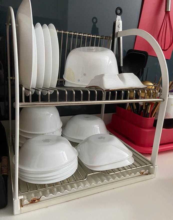 IKEA dish rack, Furniture & Home Living, Kitchenware & Tableware, Other