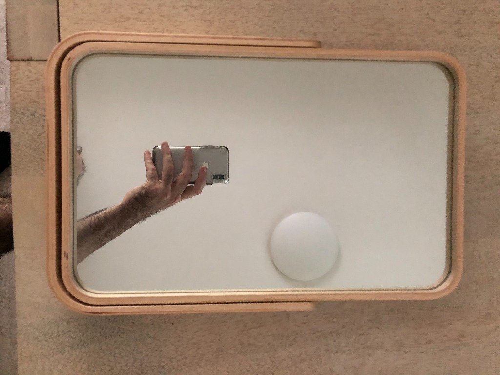 Ikea ikornnes store table mirror